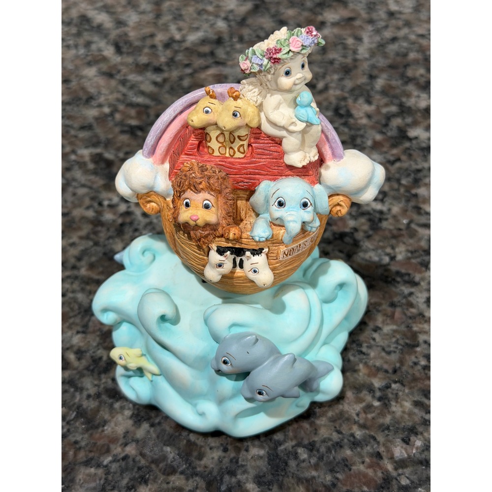 Dreamsicles Two By Two Noahs Ark Musical Figurine First Release 1997 Kristin